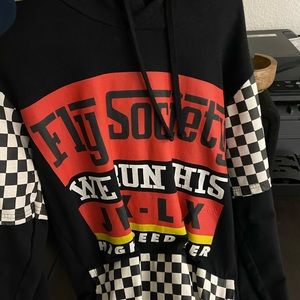 Fly Society High Speed Flyer Mens Hoodie Sweatshirt Size Medium